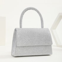 新しいハンドヘルド イブニング バッグ ミニ ニッチ ファイン グリッター ハンドヘルド バンケット クロスボディ イブニング バッグ