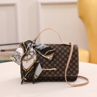 クロスボディショルダーバッグ、ファッショナブルでシンプルなショルダーバッグ、トレンディなレトロな小さなスクエアバッグ、老眼の女性用バッグ