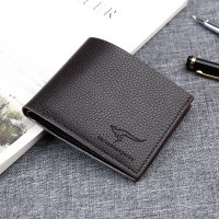 財布 メンズ ショート メンズウォレット ユース 横長 イミテーションレザー ビジネス メンズバッグ 財布 学生