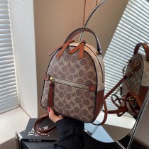 レトロバックパック女性 20 23 新しい夏のファッションミニショルダーバッグ韓国スタイルシンプルな西洋スタイル旅行バックパック