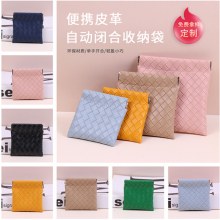 収納袋メイクアップポータブルバッグ pu レザーミニ口紅バッグ防水バッグに入れて収納袋ステップインシュラプネルバッグホットセール