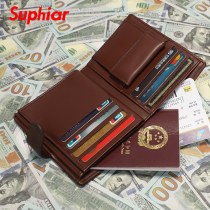 トラベルウォレット、ドキュメントカードホルダー、パスポートホルダー、海外チケットホルダー、PUメンズウォレット、多機能パスポートバッグ、ハイエンド