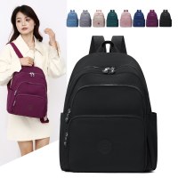 夏の新カジュアル女性のバックパック女性のハイエンド多用途ファッション防水ママバッグ軽量バックパック女性