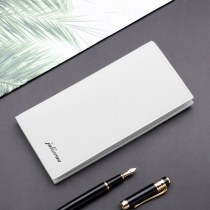 新しいメンズ財布、韓国版、トレンドのクロス柄ロングウォレット、おしゃれなマルチカードスロット付きシンプルウォレット