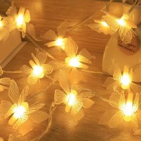 LED スターライト蝶カラフルなライトストリング屋外キャンプテント雰囲気ライトストリングクリスマスホリデーガーデン装飾ライト