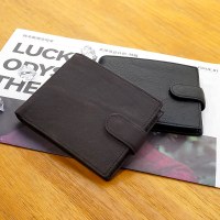 メンズ財布ショートトップレイヤー牛革クラッチバッグクラシック三つ折り財布ジッパー小銭入れ