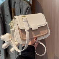 女性のための多用途の小さなフレグランスバッグ 2024 新しいクラスの多層小さな正方形バッグインニッチ 2 層シングルショルダークロスボディバッグ