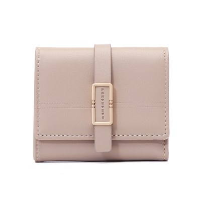 財布女性のショート韓国スタイル新しい小さな新鮮な多機能折りたたみ小銭入れ学生カードホルダー