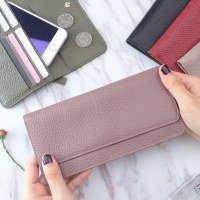 新しいスタイルの女性のロングマルチカードジッパー財布多機能大容量シンプルなクラッチバッグ小銭入れ卸売トレンド
