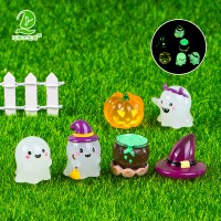 新しいハロウィーンナイトライトゴーストシリーズマイクロランドスケープ園芸スモールポルタカボチャゴーストゴーストフェスティバルアクセサリー