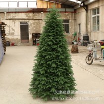 純粋な PE クリスマス ツリー クリスマス ツリー クリスマス デコレーション 裸の松の木 純粋な PE シミュレーション暗号化されたクリスマス ツリー