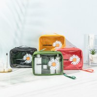 透明化粧品バッグ、スキンケア製品、大容量ポータブルファッショントイレタリーバッグ、収納バッグ、工場直販