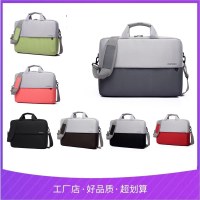 ブリーフケース コンピュータ バッグ男性と女性のビジネス ラップトップ バッグ卸売プリント ロゴ Dell コンピュータ バッグ