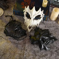 ハロウィーンタイガードラゴンゴッドナイトフォークマスク日本の作家カンジュー2次元スケルトンマスク