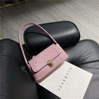 夏の人気の新しいスタイルのレディースバッグ韓国版多用途石模様のファッションショルダーバッグ脇の下バッグ