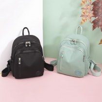 ナイロンキャンバスオックスフォード布日本と韓国語版無地バックパック大容量ショッピングと旅行バックパック妖精バッグ
