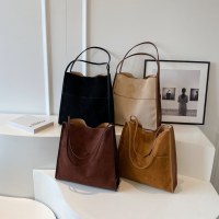 大容量バッグ、ファッショナブルで多用途な高級バケットバッグ、通勤用ショルダーバッグ