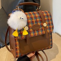 女性用バックパックバッグ 2024 女性用クロスボディバッグ、ファッショナブルで多用途、女性用シングルショルダーハンドバッグ