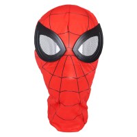 R4ハロウィーンマスク大人の顔子供スパイダー - マンヘッドホッグライブプロップ