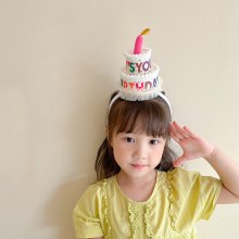 かわいいおじさんパーティー〜プリンセスガールの誕生日帽子、ヘッドバンド、ヘアアクセサリー、赤ちゃんと子供のドレスアップと装飾用品