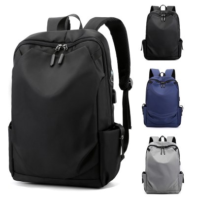 撥水学生通学旅行バックパックカジュアルコンピュータ アウトドア メンズバックパック USB 充電バックパック