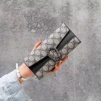 財布女性のロングマルチカードスロットバッグインターネット有名人生放送ヨーロッパとアメリカの新しいレディース財布ホットスタイル