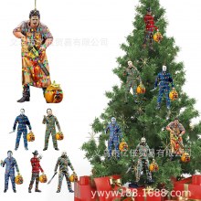 ハロウィンホラー映画ペンダントアクリルフラット車バックミラーパーソナライズされた装飾ギフト