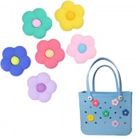 ビーチバッグアクセサリーボッグバッグアクセサリーホールバッグ装飾ペンダントペンダント5枚の花びらの花