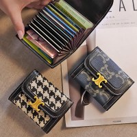 女性用カードホルダー、小型、超薄型、複数のカードスロット、絶妙でハイエンド、2021年の新しいネットセレブ、大容量、インスタイルカードホルダー