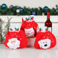 クリスマスギフトバッグ、かわいいキャンディバッグ、クリスマスギフト、クリスマスデコレーション、起毛布人形、クリスマスバッグ、ハンドバッグ