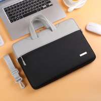 新しいコントラストカラーのラップトップバッグショルダーバッグ Lenovo Xiaomi コンピュータ防水オックスフォード布 12/15.6 に適しています