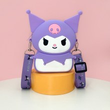 新しいクロミシリコン小銭入れ漫画子供のバッグファッショントレンドクロスボディショルダー小銭入れ