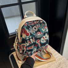 ニッチデザインエスニックスタイル刺繍入り小さなバックパックバッグ女性のための 2024 新しいトレンディな旅行多目的バックパック