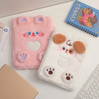 Hisocute 漫画ぬいぐるみタブレットバッグ女の子かわいい犬 ipad インナーバッグ 11 インチタブレット収納袋