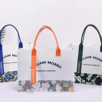 厚みのあるフェルトトートバッグ、カラーマッチングクリエイティブショルダーショッピングトートバッグ、コーポレートギフトバッグフェルト