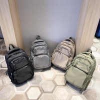 高品質の大容量スクールバッグナイロン生地軽量防水通勤 15 インチコンピュータバックパックレジャー旅行バックパック