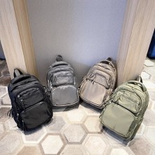 高品質の大容量スクールバッグナイロン生地軽量防水通勤 15 インチコンピュータバックパックレジャー旅行バックパック