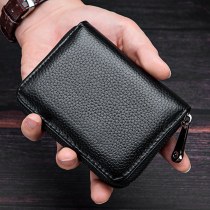 盗難防止ブラシ メンズ アコーディオン カード ホルダー 大容量 クレジット カード ホルダー 耐磁性カード ホルダー 女性用 マルチカード スロット カード ホルダー 運転免許証