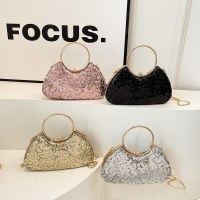 新しいディナーバッグレディースハンドバッグ淑やかな気質宴会クラッチバッグドレスバッグチェーンバッグ