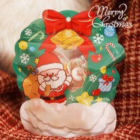 クリスマスリースギフトバッグクリスマスイブキャンディバッグデコレーションアップルバッグトートバッグクリスマスツリーギフトラッピングバッグ