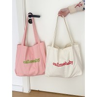 女性用キャンバスバッグ、多用途、大容量、シンプルなトートバッグ、日本製の携帯用ハンドバッグ、ショッピングバッグ