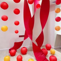 結婚式ルーム滝ランタン吊り紐リビングルーム寝室の装飾ペンダントお祝い赤ハッピーワードランタン中国の結婚式の手配