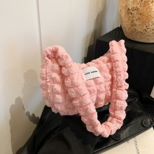 カジュアルバッグ 2024 春の新ニッチデザイン多用途インシングルショルダークロスボディバッグ団子バッグ女性のための