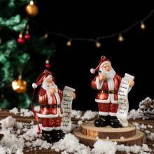 新しいサンタクロースクリスマスツリーペンダントクリスマスデコレーションペンダントホームシーンレイアウト樹脂装飾品