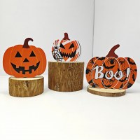 2024ホット - 販売ハロウィーンの装飾用品カボチャの装飾品クリスマスホームデスクトップ3次元能力が立つことができます