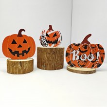 2024ホット - 販売ハロウィーンの装飾用品カボチャの装飾品クリスマスホームデスクトップ3次元能力が立つことができます