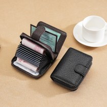 複数のカードスロットを備えたメンズアコーディオンカードホルダー、ファッショナブルな小銭入れ、多機能クレジットカードホルダー卸売