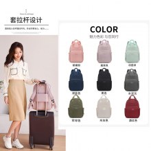 新しい多機能大容量学生韓国スタイルのトレンディな旅行防水バックパック女性のバッグママバッグ