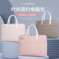 超薄型軽量コンピュータバッグ 13//15 インチラップトップバッグシンプルショルダー耐衝撃防水ブリーフケース