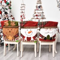 新しいクリスマス装飾椅子カバースツールカバー新しい人形椅子カバーヨーロッパとアメリカの装飾装飾品家庭用家具